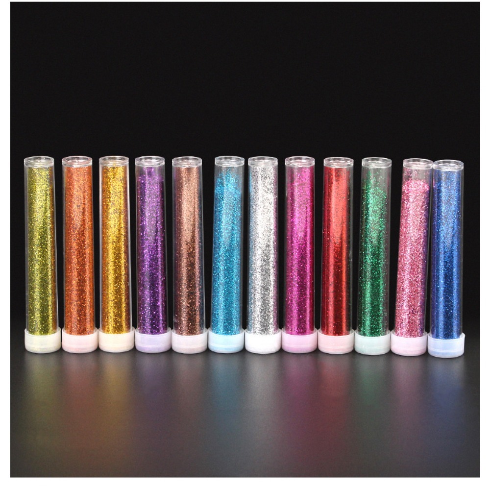 12 Colors of Glitter Suitable  - Candle Making Event ulasan dan harga
