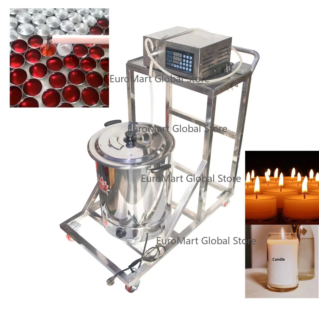 Industrial Candle Wax Filling  - Candle Making Machine Price ulasan dan harga