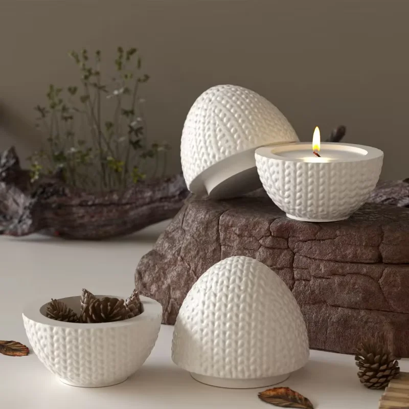 ZDQ03 DIY Knitting Yarn Egg Sh - Candle Making Yarn ulasan dan harga