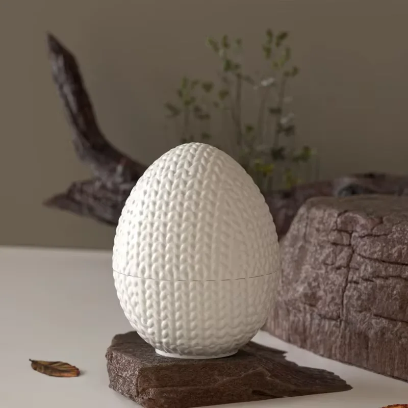 ZDQ03 DIY Knitting Yarn Egg Sh - Candle Making Yarn ulasan dan harga