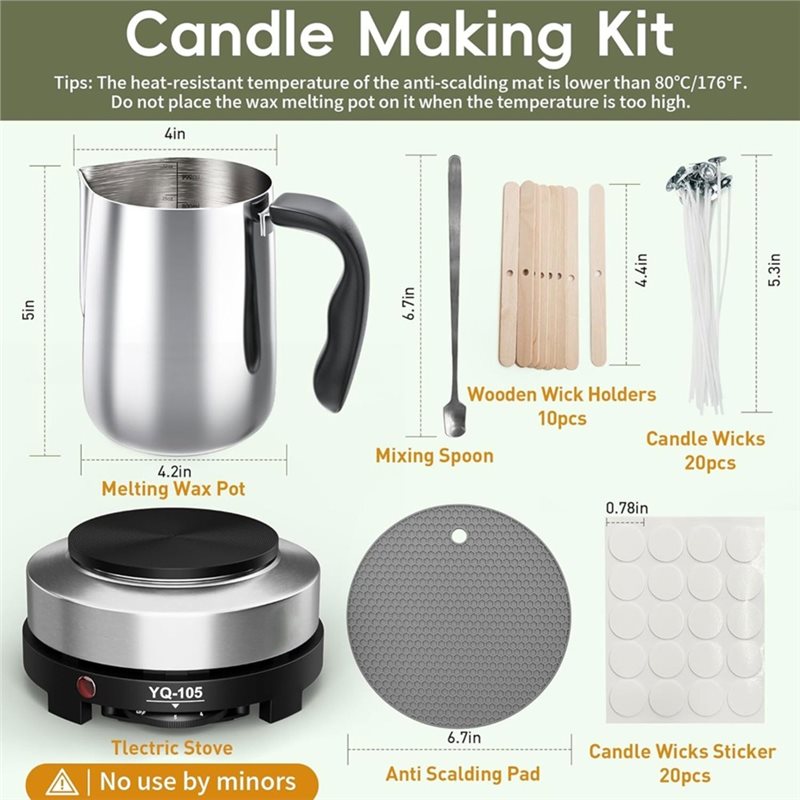 A96K-Candle Making Kit With Ho - Candle Making For Beginners ulasan dan harga