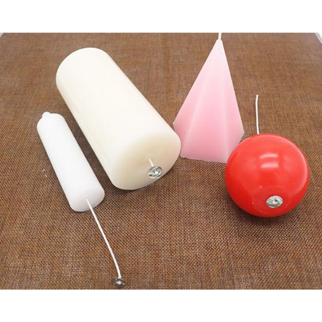 Pre Tabbed Cotton Candle Wicks - Cotton Wick Pre Tabbed ulasan dan harga