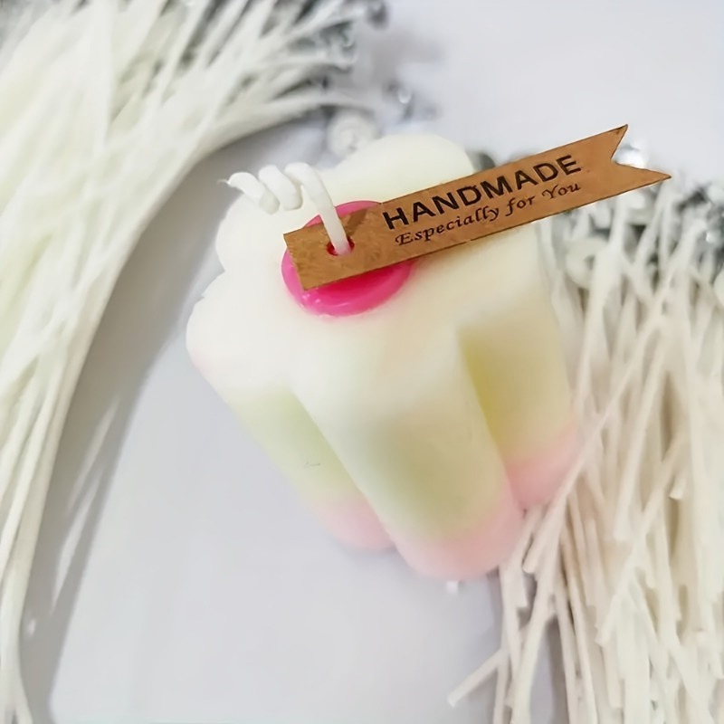 6-20cm 100pc Smokeless Candle  - Cotton Wick Pre Tabbed ulasan dan harga