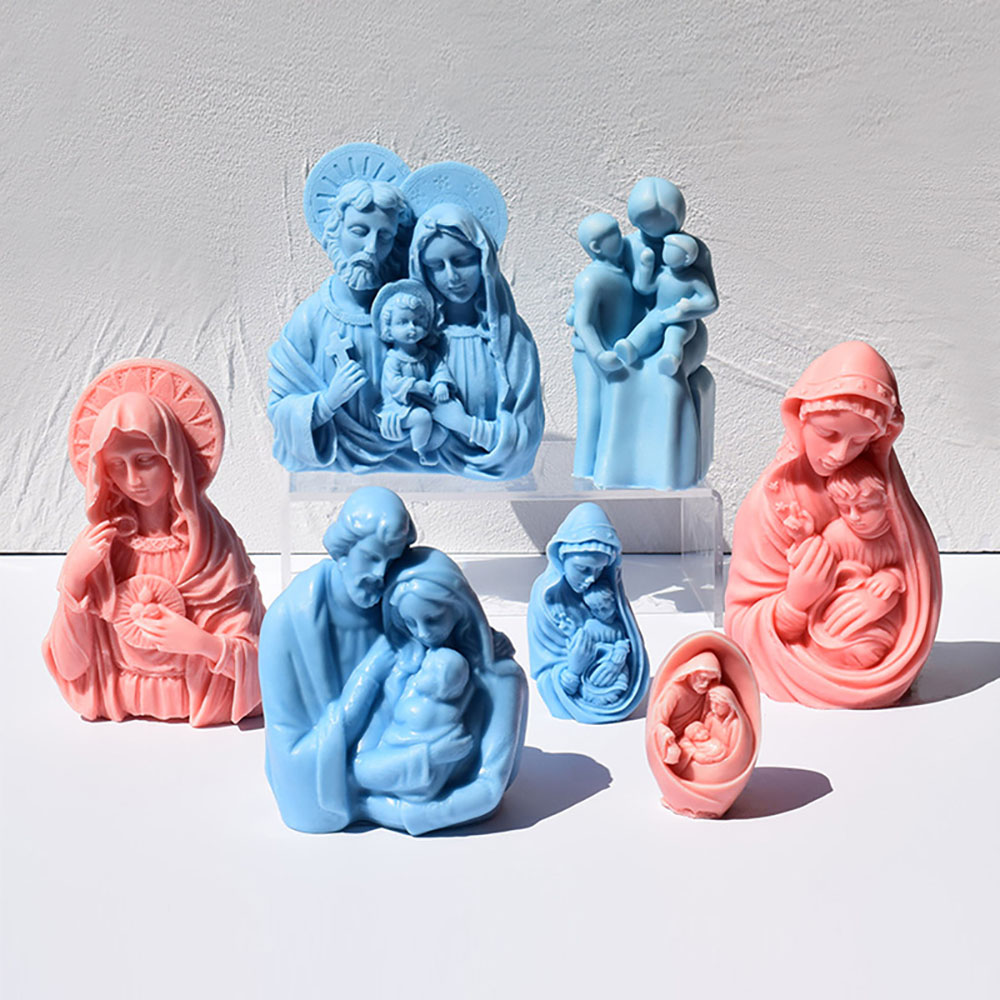 Candle Silicone Mold Colorful  - Candle Making Event ulasan dan harga