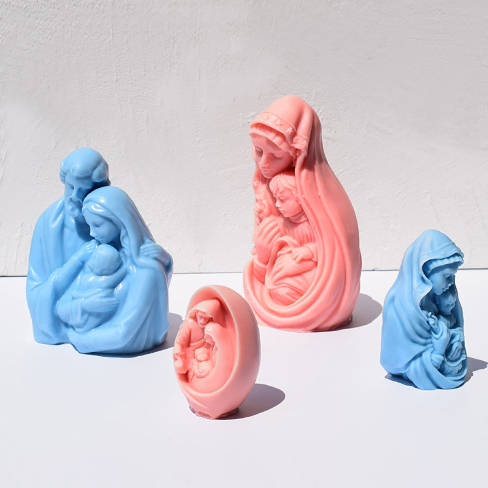 Candle Silicone Mold Colorful  - Candle Making Event ulasan dan harga