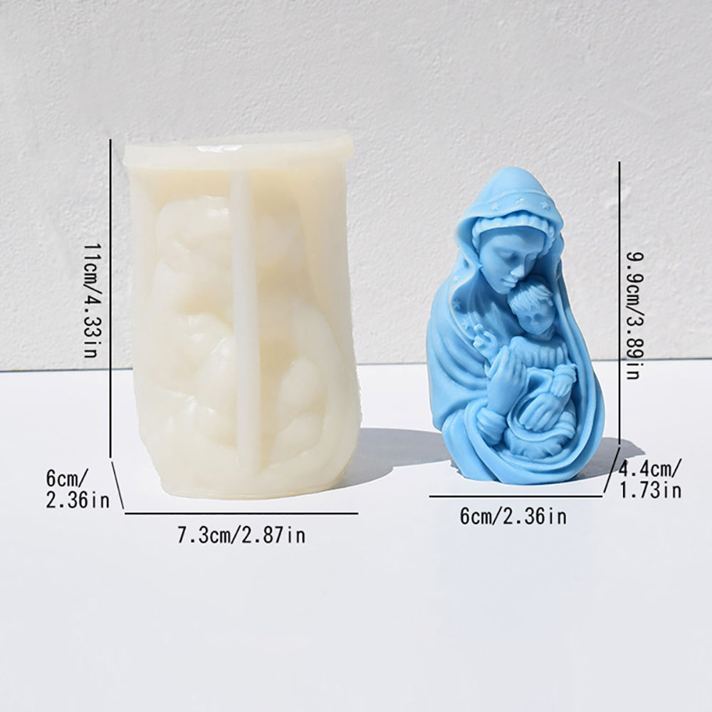 Candle Silicone Mold Colorful  - Candle Making Event ulasan dan harga