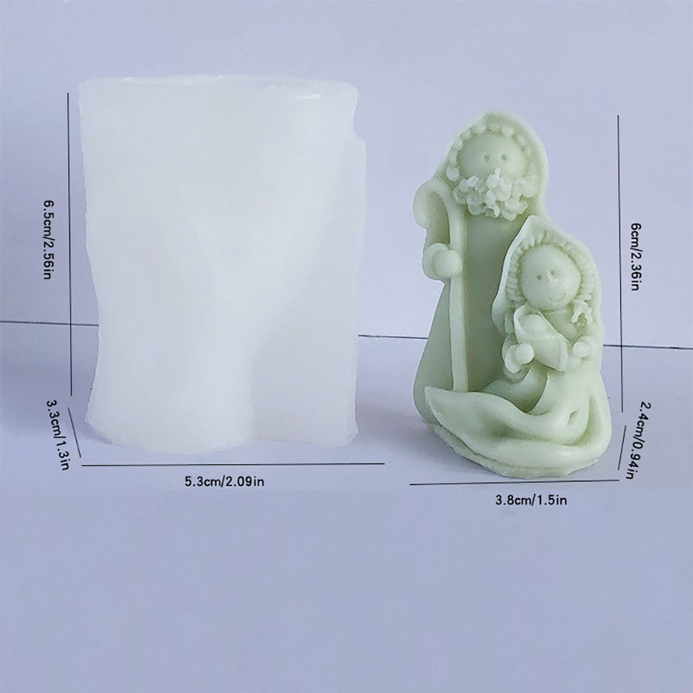 Candle Silicone Mold Colorful  - Candle Making Event ulasan dan harga