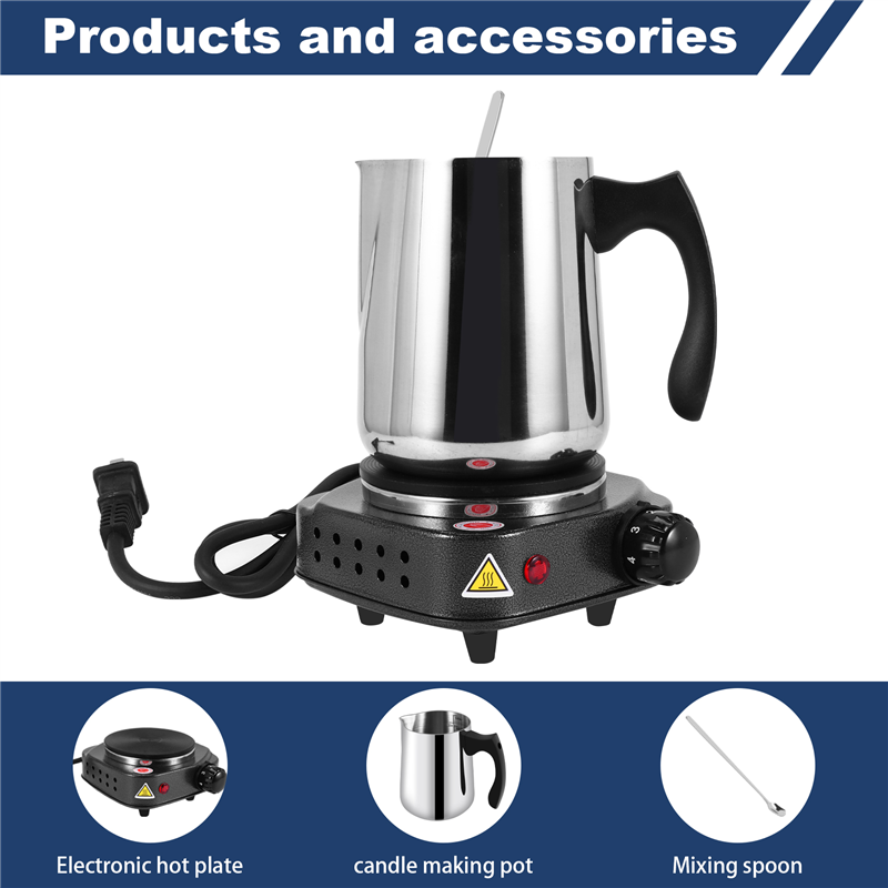 AT44-Candle Making Pouring Pot - Candle Making Kit For Adults ulasan dan harga