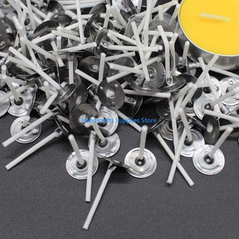 R1WA 200Pcs Cotton Wick Pre Wa - Cotton Wick Pre Tabbed ulasan dan harga