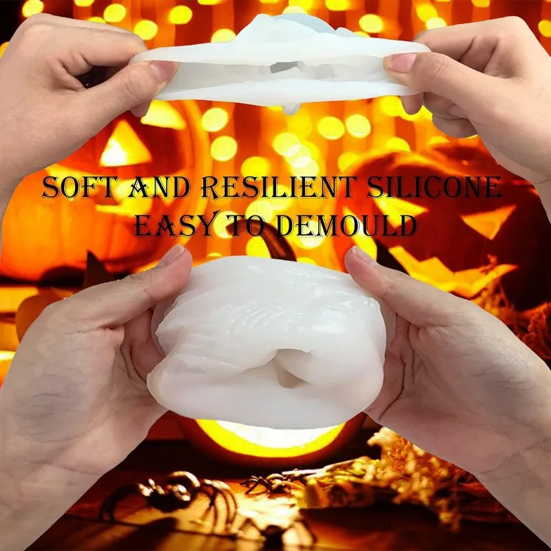 3D Silicone Triple Skull Candl - Candle Making Event ulasan dan harga