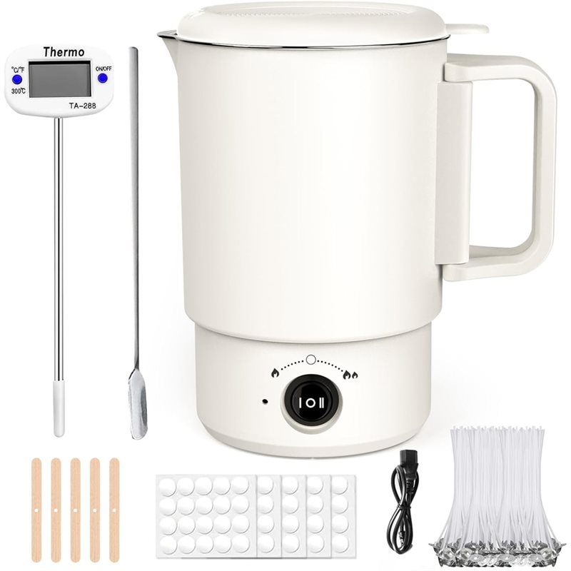 A47U Electric Wax Melting Pot  - Candle Making Thermometer ulasan dan harga