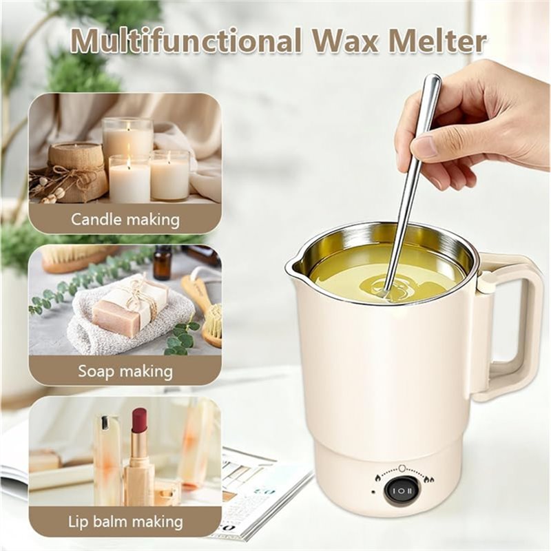 A47U Electric Wax Melting Pot  - Candle Making Thermometer ulasan dan harga