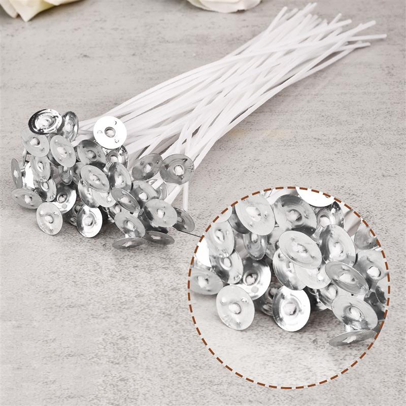 Smokeless Candle Wicks 2.6-20c - Cotton Wick Pre Tabbed ulasan dan harga