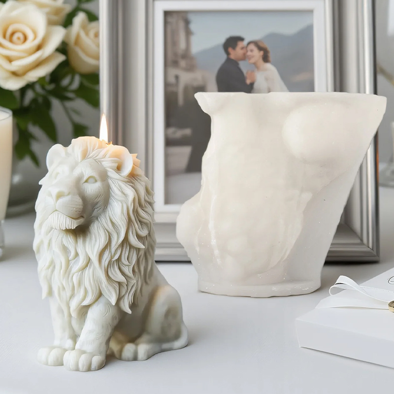 3D Lion Relief Candle Mold - F - Candle Making Thermometer ulasan dan harga