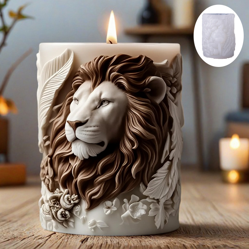 3D Lion Relief Candle Mold - F - Candle Making Thermometer ulasan dan harga