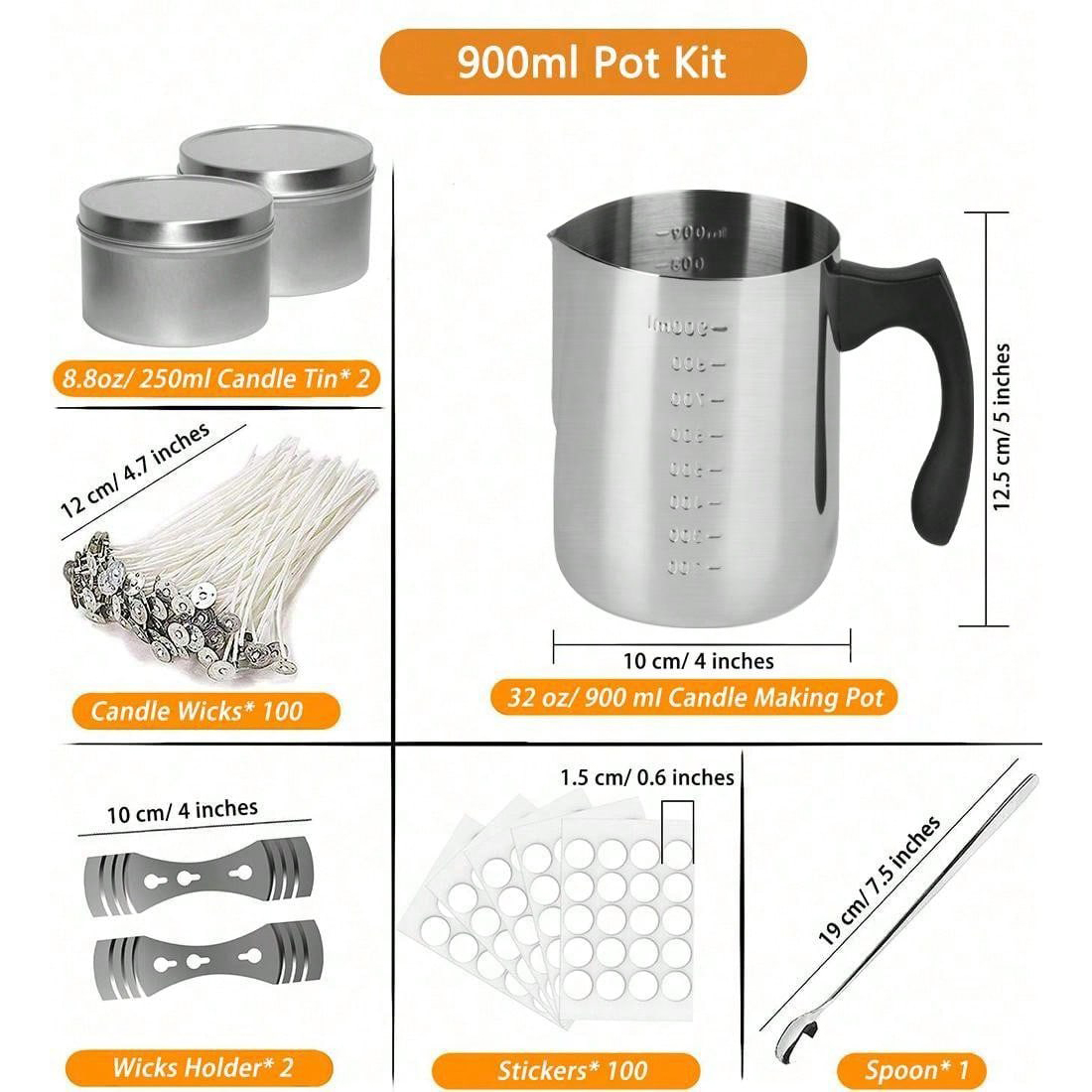 Glintmos Candle Making Starter - Candle Making For Beginners ulasan dan harga