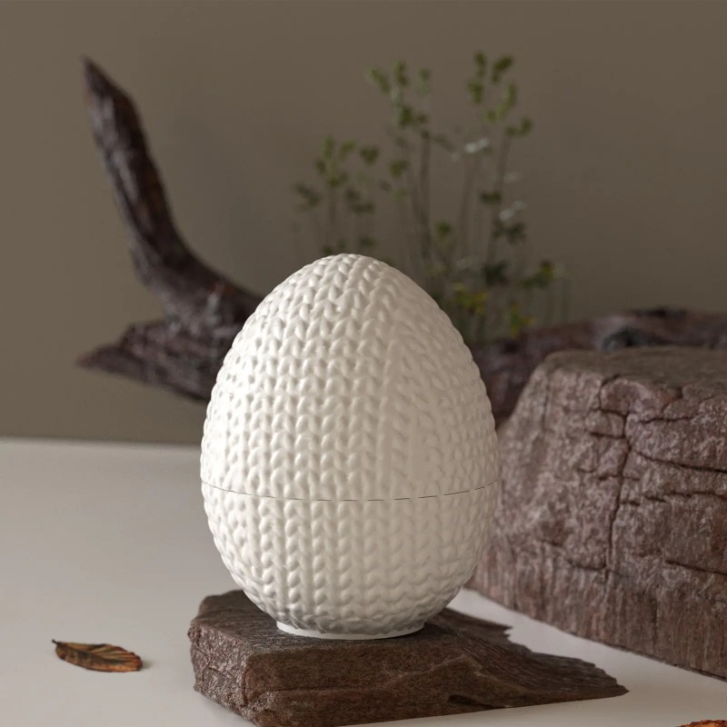 DIY Knitting Yarn Egg Shaped O - Candle Making Yarn ulasan dan harga