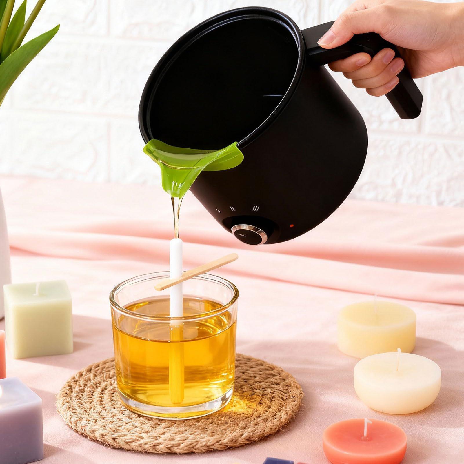EU 1.5L Wax Melting Pot Candle - Candle Making Thermometer ulasan dan harga