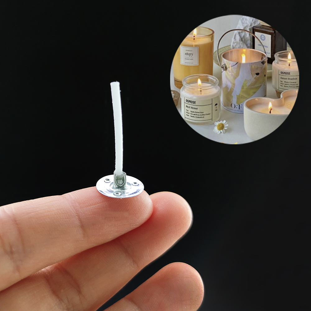 100pcs Smokeless Candle Wicks  - Cotton Wick Pre Tabbed ulasan dan harga