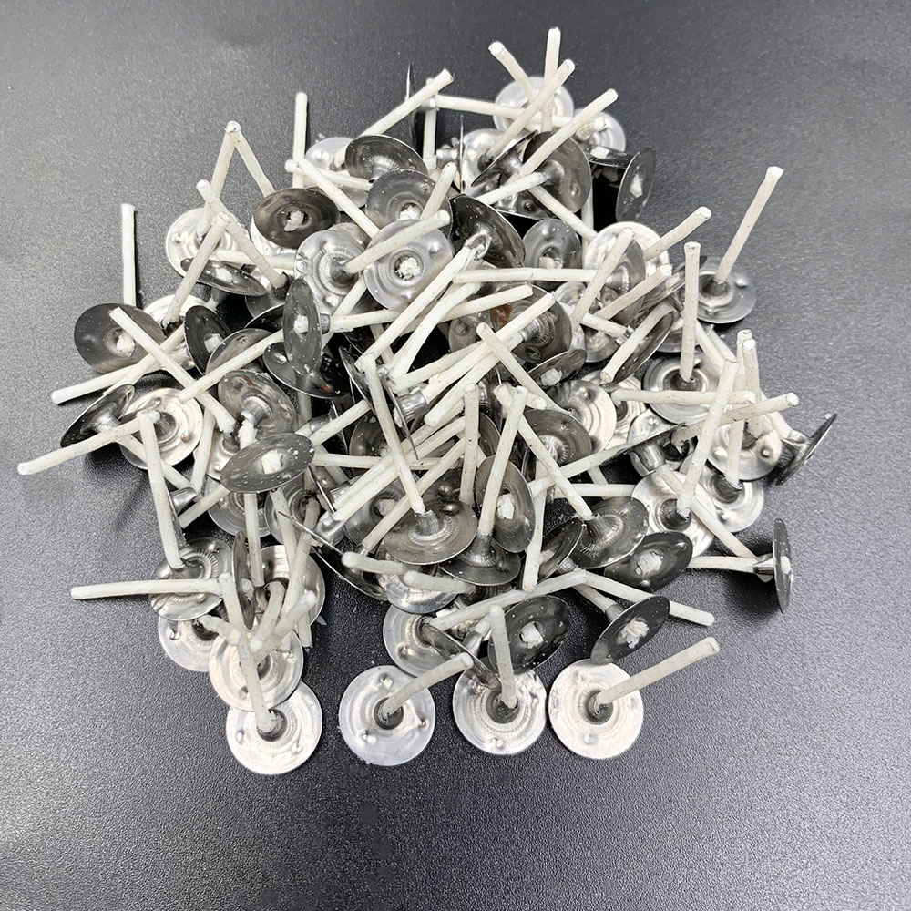 100pcs Smokeless Candle Wicks  - Cotton Wick Pre Tabbed ulasan dan harga