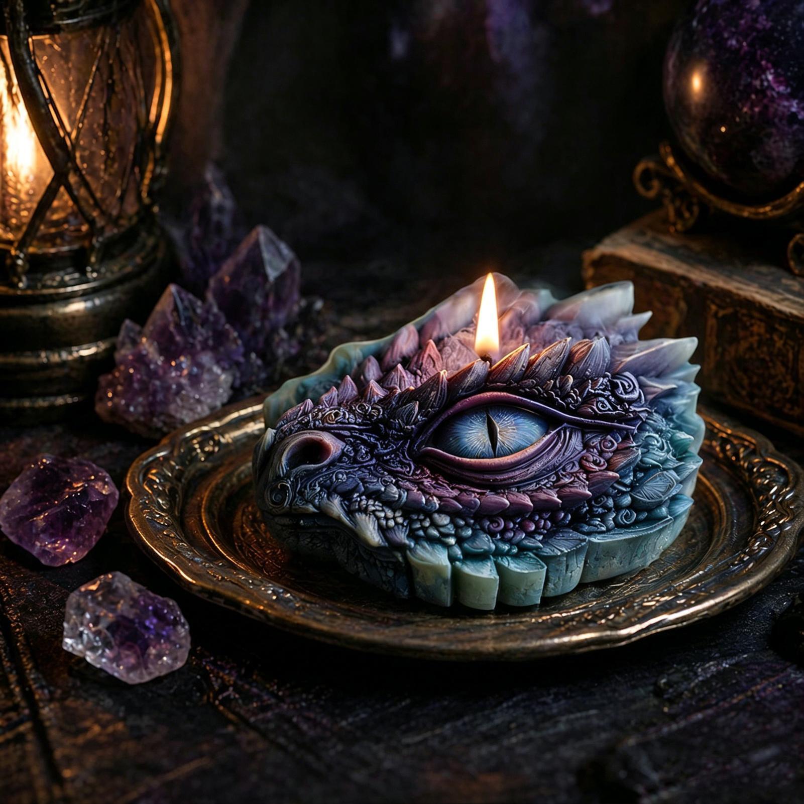 Dragon Eye Silicone Mold Flexi - Candle Making For Beginners ulasan dan harga