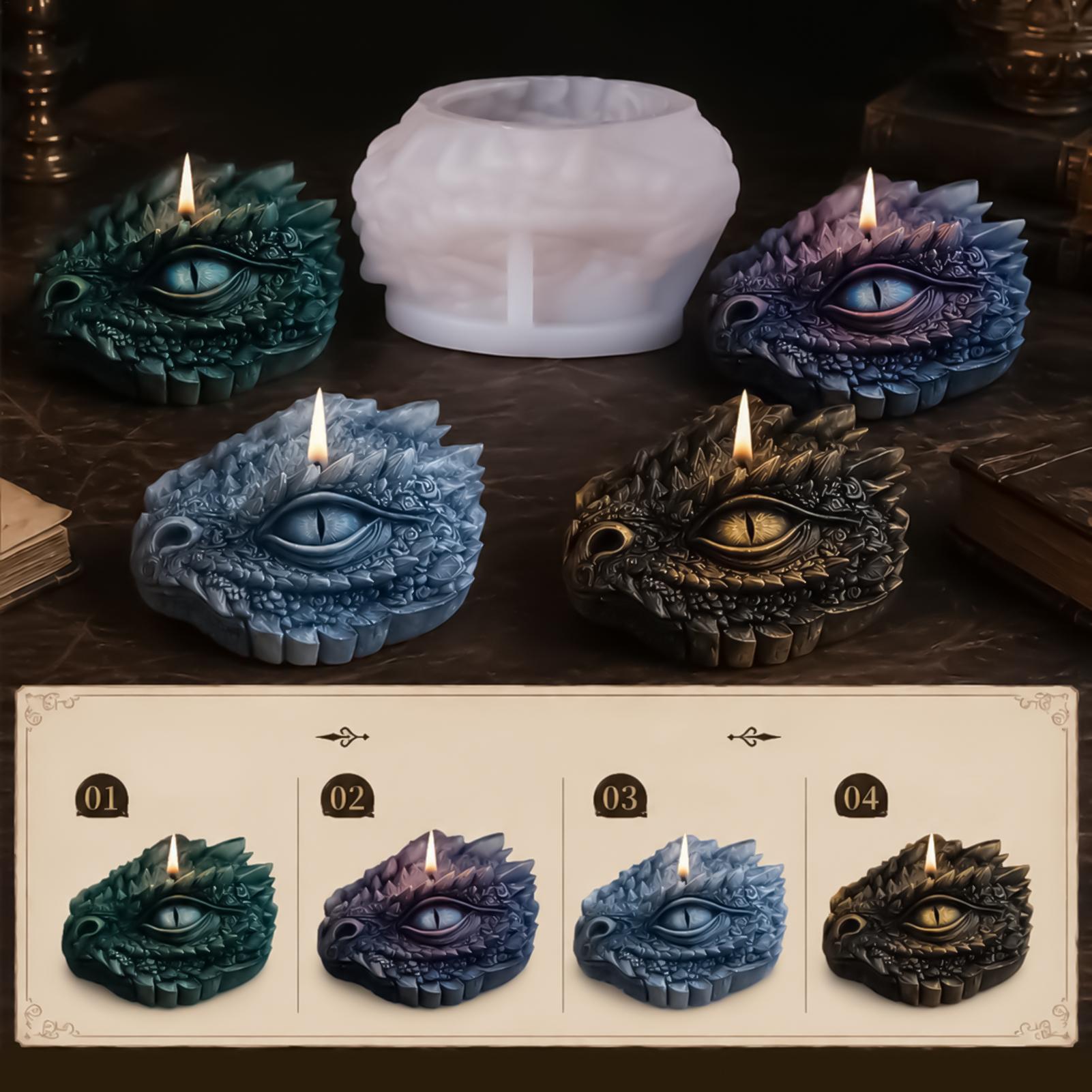 Dragon Eye Silicone Mold Flexi - Candle Making For Beginners ulasan dan harga
