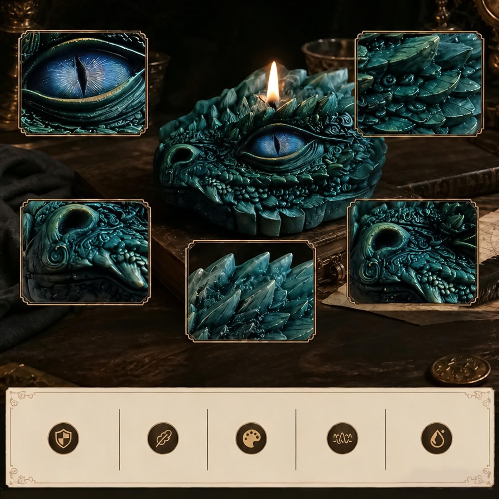 Dragon Eye Silicone Mold Flexi - Candle Making For Beginners ulasan dan harga