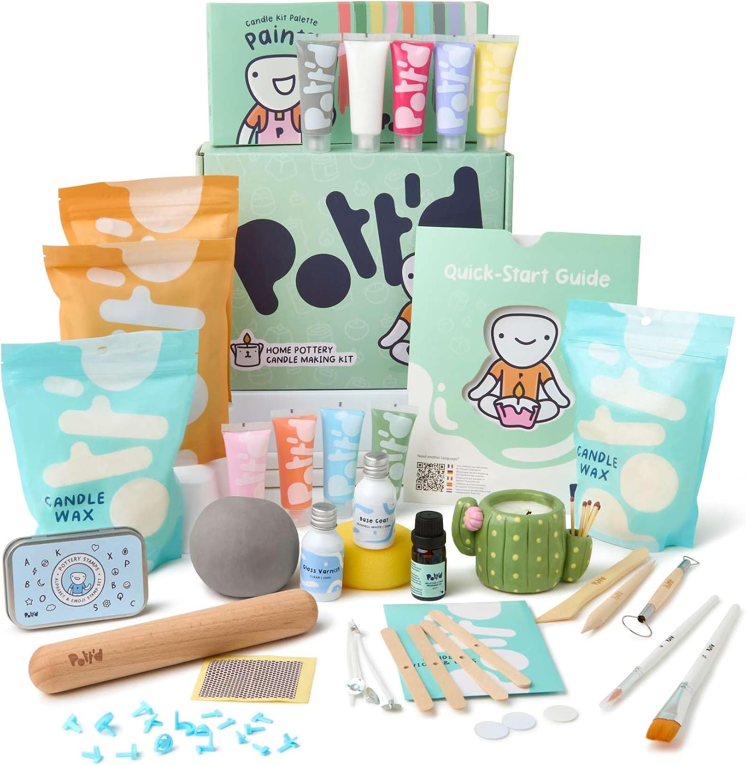 Home Pottery Candle Making Kit - Candle Making Kit For Adults ulasan dan harga