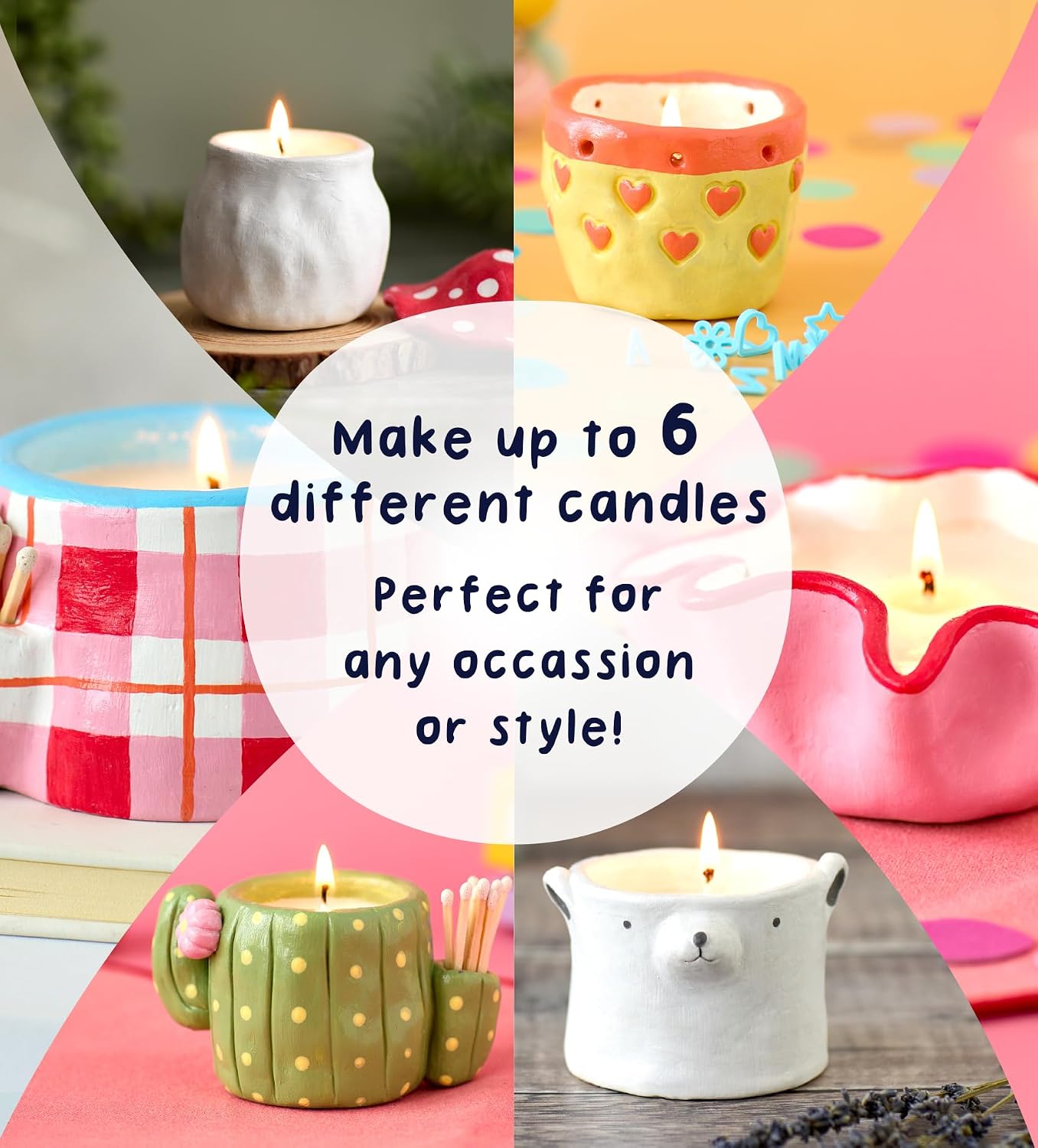 Home Pottery Candle Making Kit - Candle Making Kit For Adults ulasan dan harga