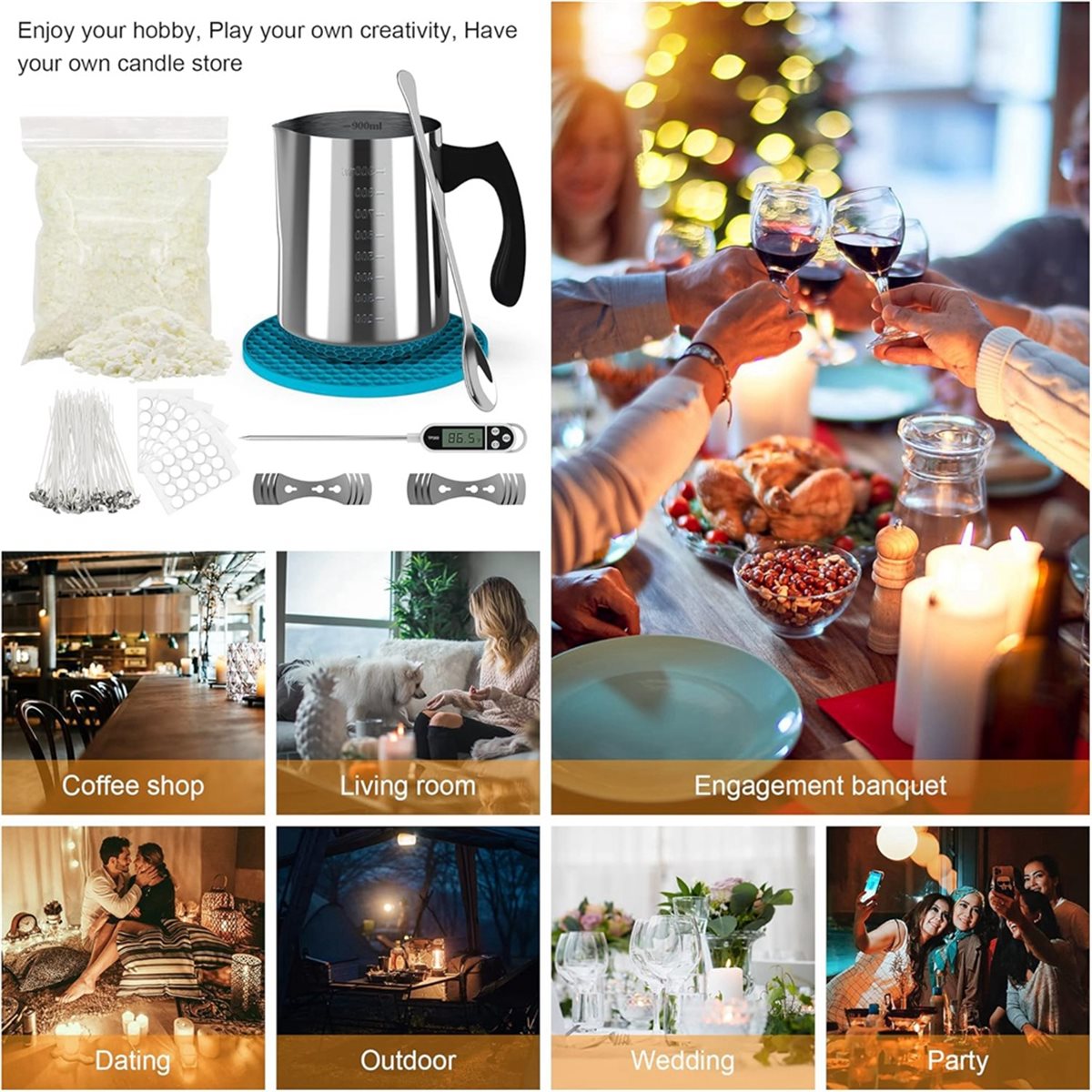 Candle Making Kit Supplies for - Candle Making Kit For Adults ulasan dan harga