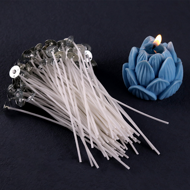 Smokeless Candle Wicks 2.6-20c - Cotton Wick Pre Tabbed ulasan dan harga