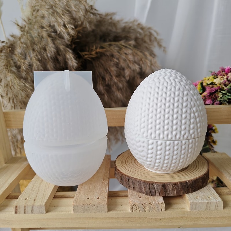 DIY Knitting Yarn Egg Shaped O - Candle Making Yarn ulasan dan harga