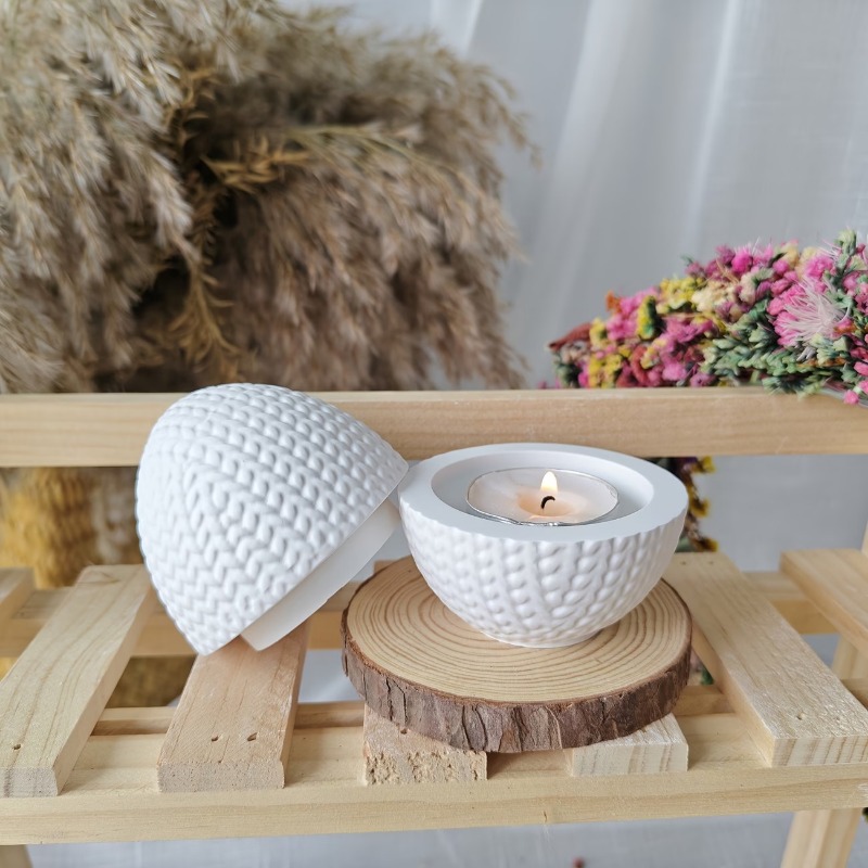 DIY Knitting Yarn Egg Shaped O - Candle Making Yarn ulasan dan harga