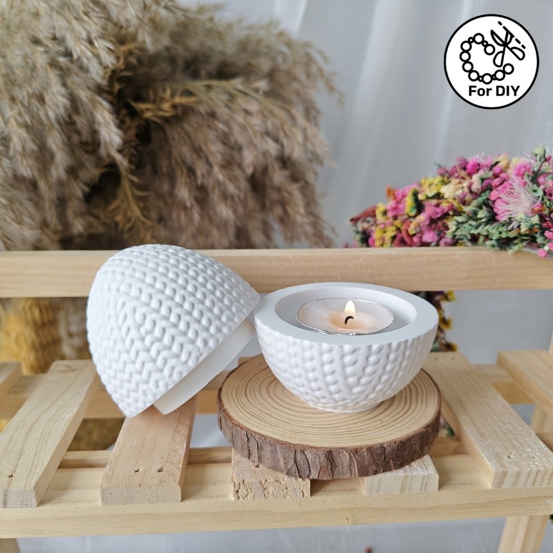 DIY Knitting Yarn Egg Shaped O - Candle Making Yarn ulasan dan harga