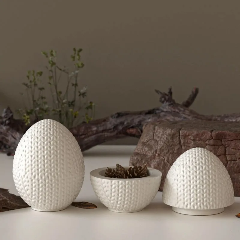 DIY Knitting Yarn Egg Shaped O - Candle Making Yarn ulasan dan harga