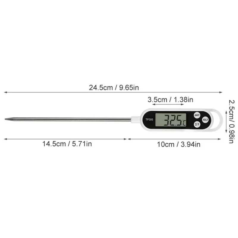 1pcs Digital Meat Food Thermom - Candle Making Thermometer ulasan dan harga