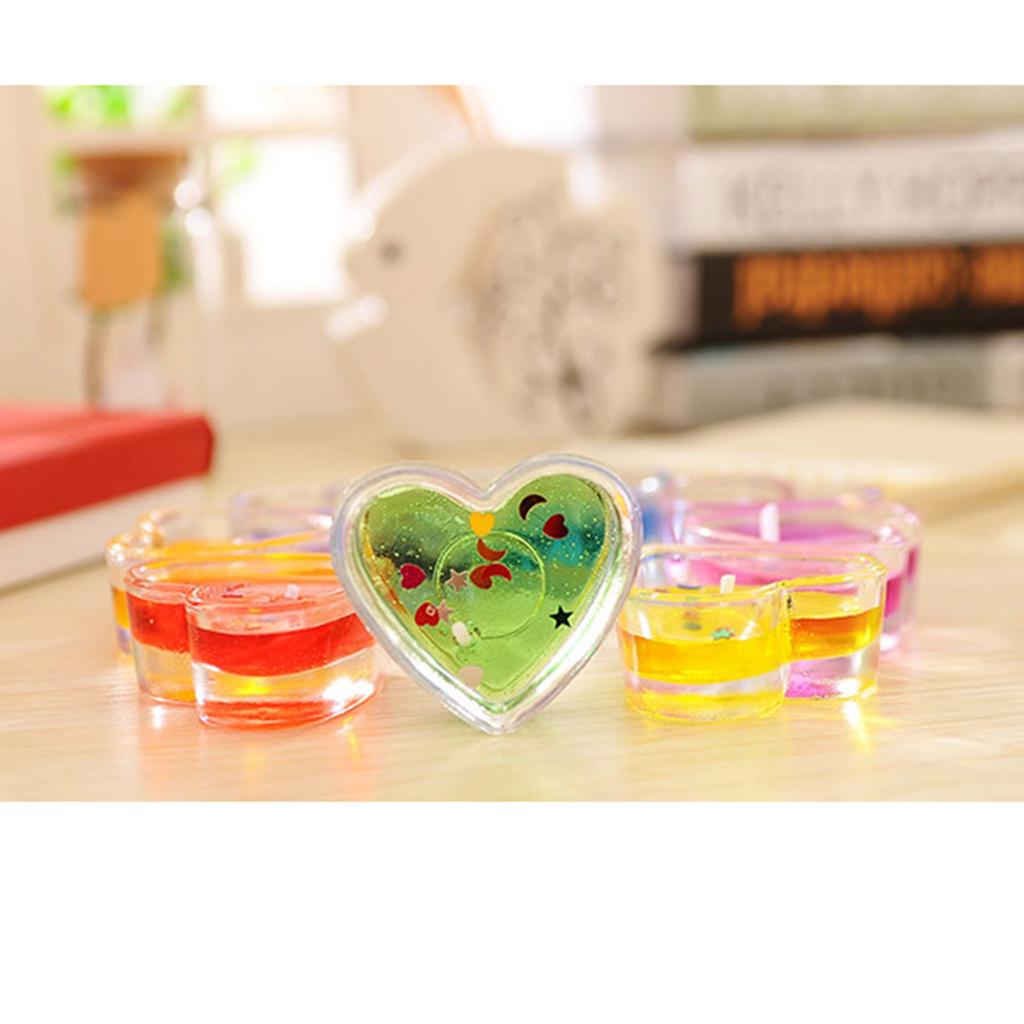 Transparent Heart Tealight Cup - Candle Making Event ulasan dan harga